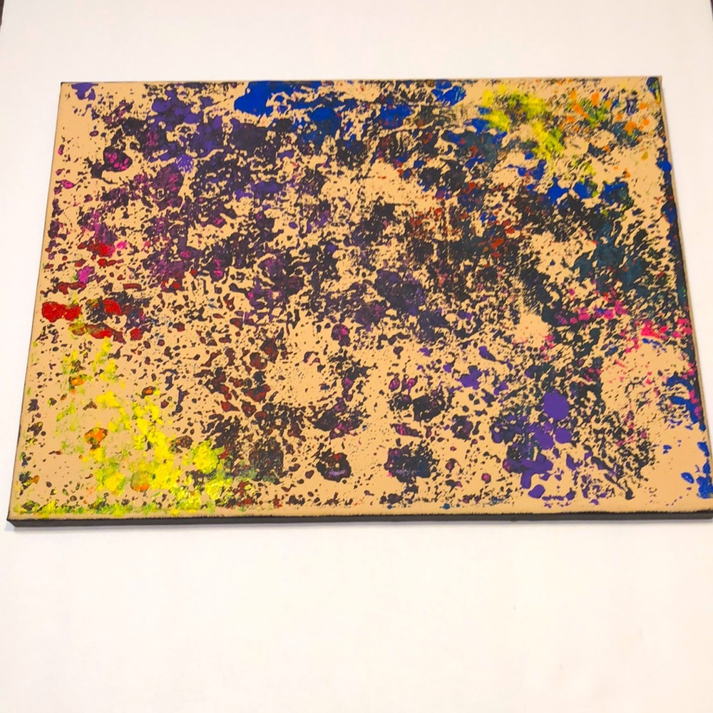 Original Painting ( The Darkness In The Light ) By Ladonna Burnside